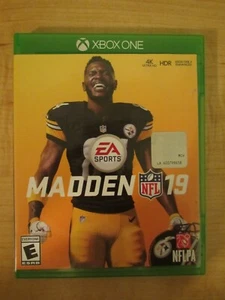 EA Sports Madden NFL19 Xbox One - Tom Brady / Antonio Brown on Inside Flyer - Picture 1 of 7