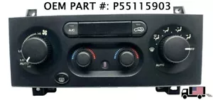 99-04 OEM JEEP GRAND CHEROKEE HEATER AC CLIMATE CONTROL UNIT LAREDO P55115903 - Picture 1 of 3