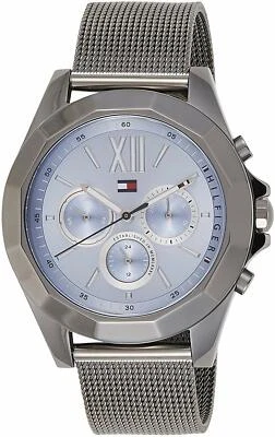 Tommy Hilfiger Chelsea Blue Dial Stainless Steel Mesh Band Women's Watch 1781846 - Image 1 of 2