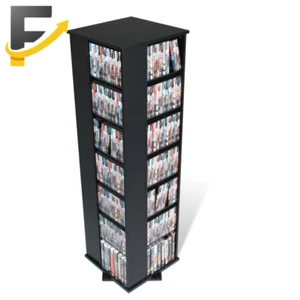Prepac Media Storage Composite Adjustable shelve Black DVD CD Storage Cabinet - Picture 1 of 6