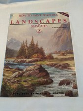 Walter Foster Art Books How to Draw & Paint Beautiful Landscapes & Seascapes