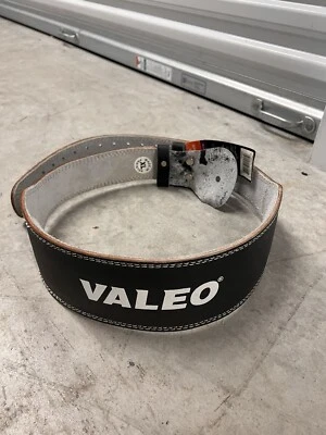 Cinturón de levantamiento de pesas de cuero X-LargeValeo Foto 1 de 3