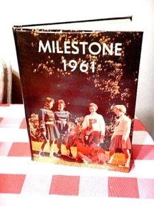 Yearbook High School Plainfield New Jersey 1961 "The Milestone" - Picture 1 of 2