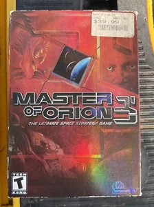 Master of Orion 3 Pc 2003 Sealed Box Win10 8 7 XP Ultimate Space Strategy Game - Picture 1 of 6