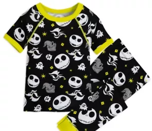 Disney Kid's The Nightmare Before Christmas PJ Pals 2-Pc Set AR8 Black Size 6 - Picture 1 of 3