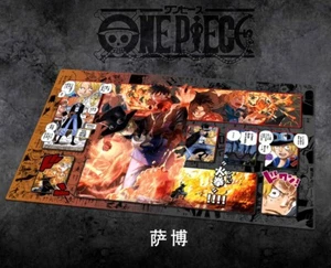 OPCG TCG CCG Table Pad Manga Sabo Playmat Trading Card Game Mat Mousepad 2.5mm - Picture 1 of 7