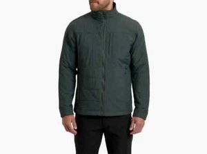 NWT Kuhl Rebel Mid-Weight Insulated Jacket w/ Flannel Liner Onyx Men's Size XXL - Picture 1 of 10