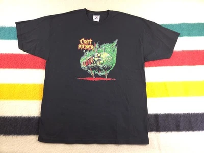 Camiseta Rara De Colección Años 90 Crypt Kicker Banda Heavy Metal XL Alto Nivel de Odio Foto 1 de 4