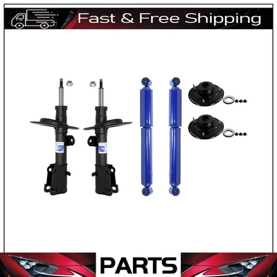 Kit de puntales y soportes delanteros y amortiguadores traseros Monroe para Chrysler Voyager 2001-2003 Foto 1 de 2