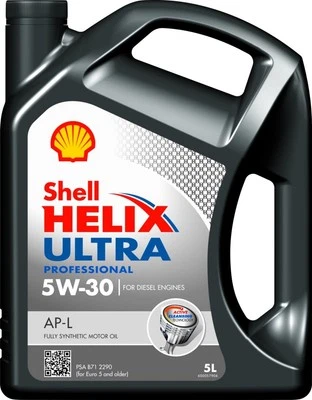 SHELL Helix Ultra Prof AP-L für 5W-30 5 Liter Motoröl Motorenöl Vollsynthetisch - Bild 1 von 4