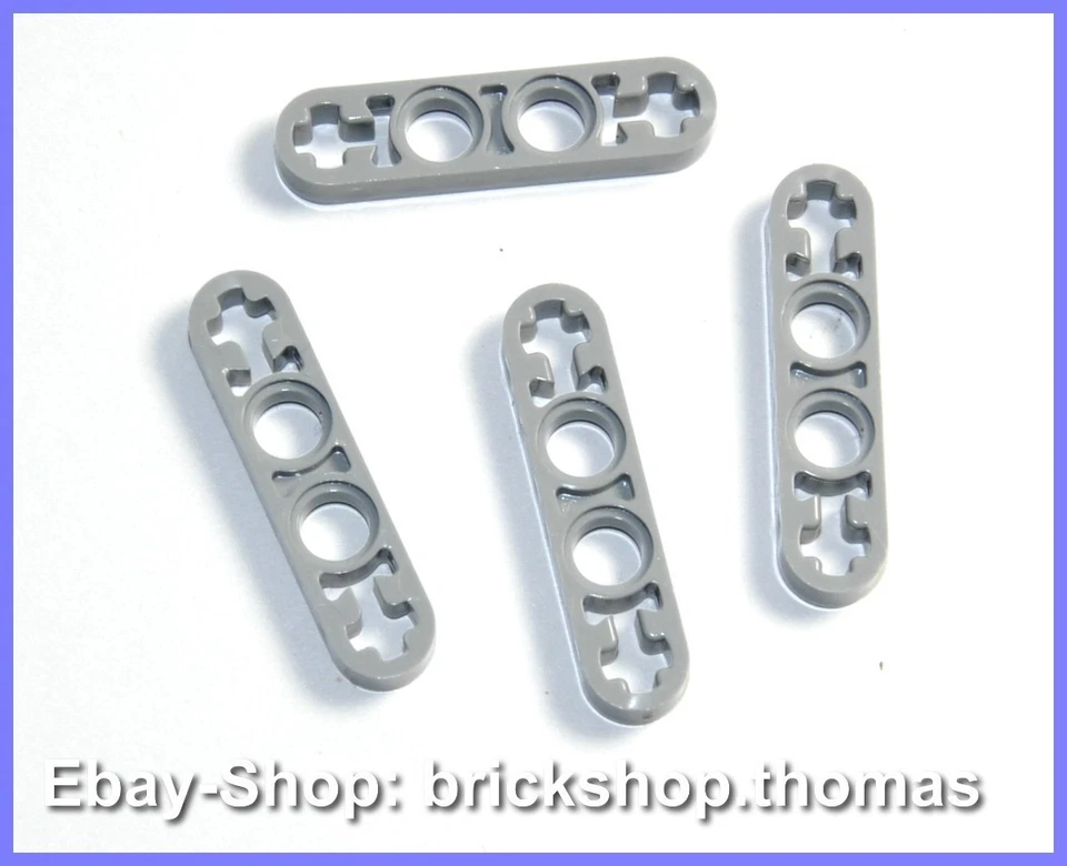 Lego 4 x Technik Liftarm grau - 32449 1x4 Technic Light Bluish Gray - NEU / NEW - Bild 1 von 1