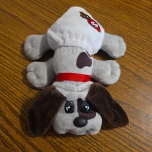 Peluche Pound Puppies Newborns 2019 8" con pañal retro clásico colección años 80 juguete - Imagen 1 de 3