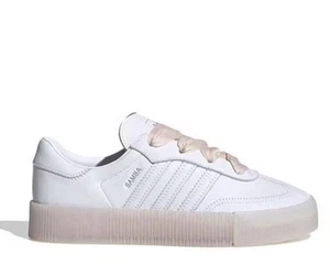 Adidas Sambarose para mujer blanco halo rosa FY3030 Reino Unido talla 4 totalmente nuevas - Imagen 1 de 5