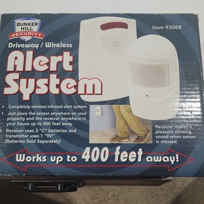 Bunker Hill Security Driveway Alert System 400 Feet #93068 - Image 1 of 4