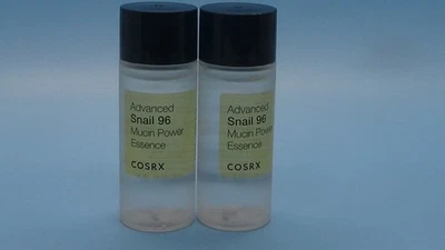2x Cosrx Advanced Snail 96 Mucin Power Essence 0,67 oz cada muestra CADUCIDAD 7/27 Foto 1 de 2