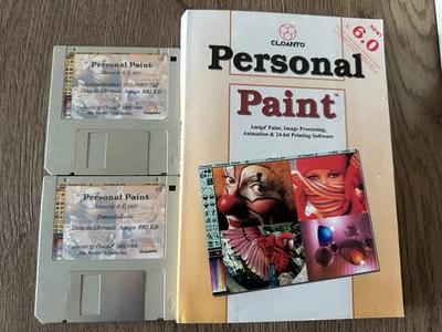 Personal Paint v. 6.0 von CLOANTO für AMIGA/Commodore: A500-A4000 - Bild 1 von 2