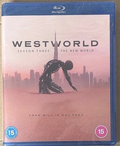 Westworld Season Three The New World (Blu-ray 2020, 3-Discs) New & Sealed w/slip - Picture 1 of 2