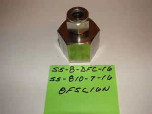 *NEW* Tylok SS-8-DFC-16 x/over to Swagelok SS-810-7-16 - Picture 1 of 1