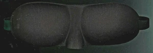 Máscara para dormir contorno negro para movimiento de ojos REM y nariz mejor ajuste EE. UU. Vendedor B4-C5 - Imagen 1 de 2