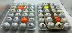Lotto 48 (4 dozzine) palline da golf logo campi marchi prodotti palline da golf da collezione - Foto 1 di 8