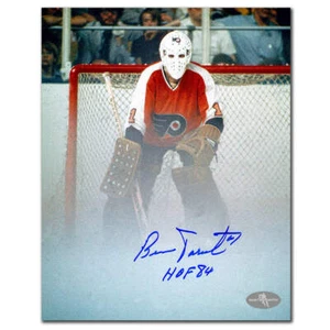 Bernie Parent Philadelphia Flyers FOG GAME Autographed 8x10 - Picture 1 of 1
