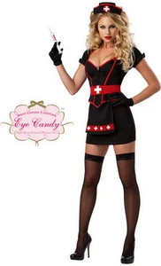 Sexy Herzstillstand Krankenschwester Gothic Erwachsenen Kostüm - Bild 1 von 2