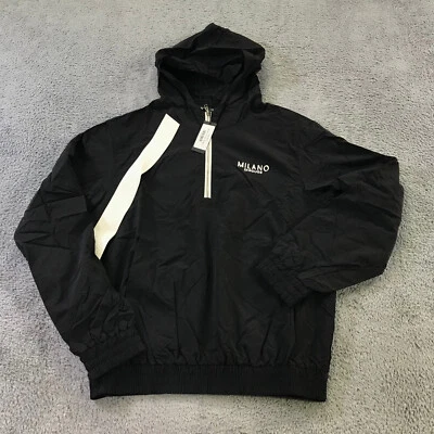 Chaqueta Milano Do Rouge Para Hombres Extra Pequeña Chaqueta Leal Anorak Sudadera con Capucha $138 XS Foto 1 de 4