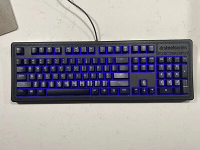 Steelseries Apex 100 Gaming Keyboard Tactile And Silent Blue LED BacklitKB-0004 - Image 1 of 4