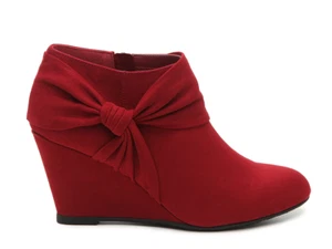 CL by Laundry Women's Vianne Wedge Boots (Sz 7.5) - Picture 1 of 6