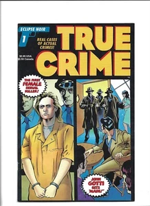 TRUE CRIME #1 ECLYPSE NOIR 1993 GD/VG LOW GRADE. COMBINE SHIP - Picture 1 of 2