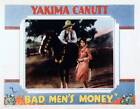 Bad Mens Money Lobby Card Yakima Canutt Peggy Montgomery Old Movie Photo