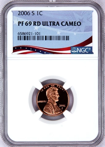 2006-S Lincoln Cent Graded PF69RD Ultra Cameo by NGC Cover
