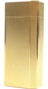 Encendedor de gas Cartier dorado pentágono en funcionamiento sin caja - Imagen 1 de 6