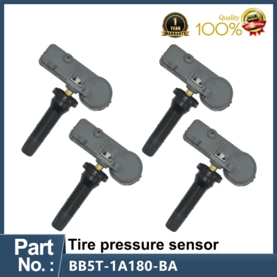 4pcs Tire Pressure Sensor TPMS BB5T-1A180-BA For Ford Escape Expedition Explorer - Image 1 of 4