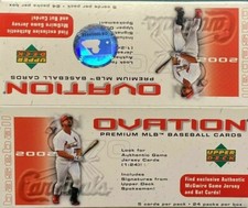 2002 Upper Deck Ovation Baseball - Pick Your Card - Complete Your Set