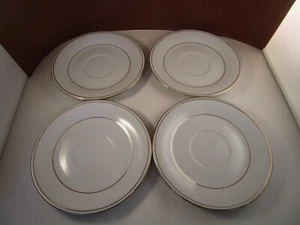 Vintage Crown Ming Fine China Classic Gold 4er Set Untertassen A - Bild 1 von 6