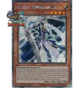 Yugioh! 1x Espadachín Silencioso RA02-EN011 Platino Secreto Raro 1ª Edición Casi Nuevo - Imagen 1 de 1