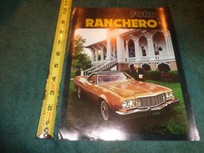 1974 FORD RANCHERO SALES BROCHURE / ORIGINAL DEALERSHIP FOLDER