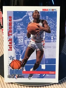 1992 SkyBox (Hoops) Isiah Thomas#303 NBA All star weekend JamiesJocks🏀🏀! - Picture 1 of 2