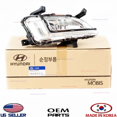 Lámpara antiniebla delantera genuina OEM y DRL lado derecho del pasajero Hyundai Tucson 2019-2021 Foto 1 de 4