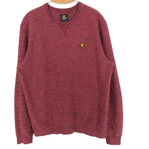Suéter De Cuello Redondo Rojo LYLE & SCOTT Para Hombre Talla XL - Imagen 1 de 9