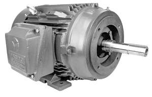 Techtop Electric Aluminum Pump Motor 10 HP 1800 Rpm 3PH 230/460 V 215JM Frame - Picture 1 of 6
