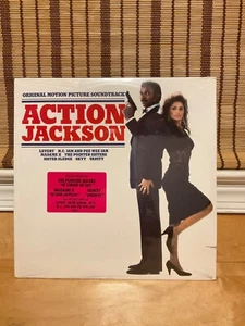 ACTION JACKSON~Carl Weathers/Pointer Sisters SEALED Orig 1988 Soundtrack HYPE LP - Picture 1 of 2