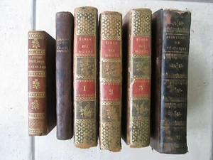 L'ECOLE DES MOEURS, 1810 / TELEMAQUE, 1810 / LHOMOND, 1816 / HELOÏSE ET ABAILARD - Foto 1 di 24