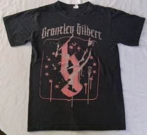 Brantley Gilbert 2012 Tour Double Sided Black T Shirt Size Small - Picture 1 of 6