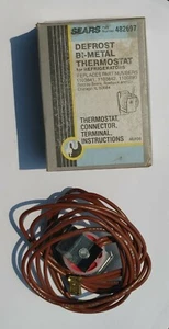 Sears Bimetal Defrost for Whirlpool Refrigerator Thermostat 1103841 1103842... - Imagen 1 de 3