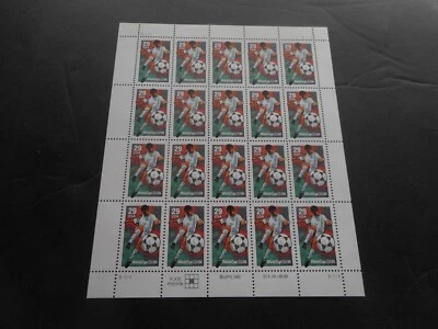 Scott 2834, 29 cent, Soccer Player, Sheet - Image 1 of 2
