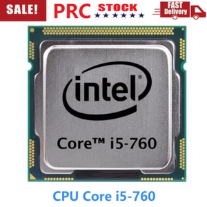 Intel Core i5-760 CPU 4-Core 2.8 GHz 4 Threads 8 MB L3 Cache LGA 1156 Processor - Picture 1 of 11