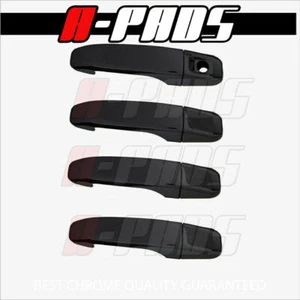 Cubierta de manija de 4 puertas Apads para CANYON 2014 15 16 17 18 19 COLORADO NEGRO sin paquete - Imagen 1 de 1