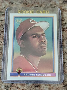 1991 Bowman Reggie Sanders Rookie Card - Picture 1 of 2